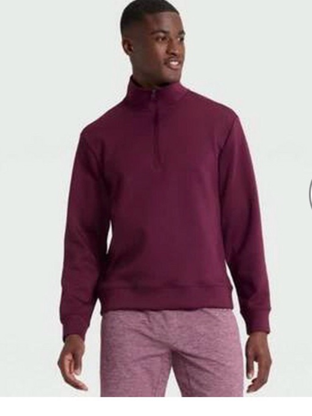 All in motion sleek spacer 1/2 zip track jacket shirt NWT xxl